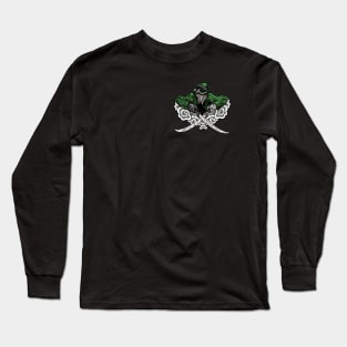 MF DOOM  T-shirt Hold the mic and your attention (mini logo) Long Sleeve T-Shirt